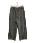 COOTIE PRODUCTIONS（クーティープロダクツ）の古着「26SS　Pigment Coating T/R Twill Double Knee Work Trousers/ピグメントコーティングダブルニーワークパンツ」｜グレー