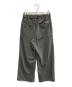COOTIE PRODUCTIONS 26SS　Pigment Coating T/R Twill Double Knee Work Trousers/ピグメントコーティングダブルニーワークパンツ グレー サイズ:S：19000円