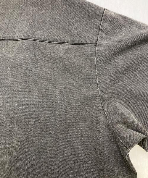 COOTIE PRODUCTIONS（クーティープロダクツ）COOTIE PRODUCTIONS (クーティープロダクツ) 26SS　Pigment Coating T/R Twill L/S Work Shirt グレー サイズ:Sの古着・服飾アイテム