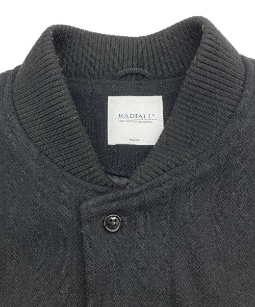 RADIALL（ラディアル）RADIALL (ラディアル) VARSITY JACKET ブラック サイズ:Mの古着・服飾アイテム