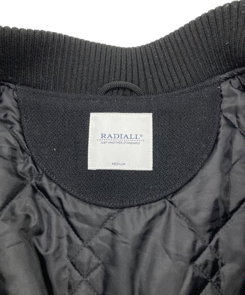 RADIALL（ラディアル）RADIALL (ラディアル) VARSITY JACKET ブラック サイズ:Mの古着・服飾アイテム