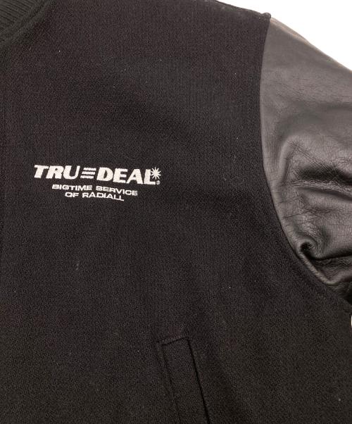 RADIALL（ラディアル）RADIALL (ラディアル) VARSITY JACKET ブラック サイズ:Mの古着・服飾アイテム