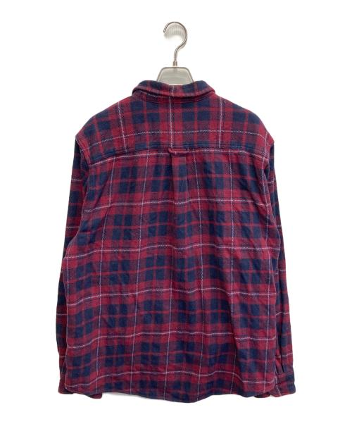 orvis（オービス）ORVIS (オービス) ネルシャツ レッド×ネイビー サイズ:XLの古着・服飾アイテム