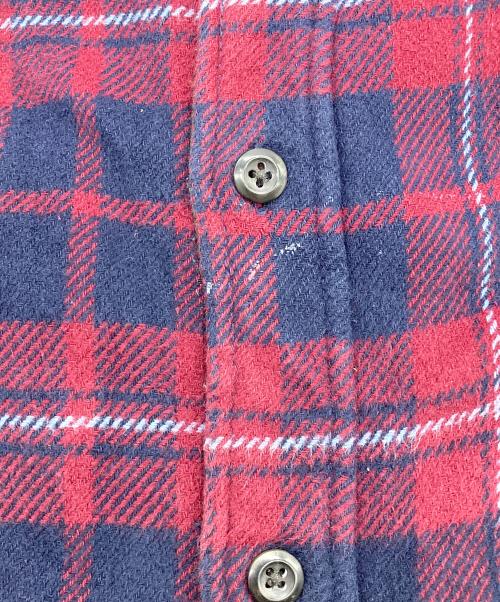 orvis（オービス）ORVIS (オービス) ネルシャツ レッド×ネイビー サイズ:XLの古着・服飾アイテム
