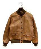 BUZZ RICKSON'Sバズリクソンズ）の古着「A-1 BRONCO HIDE フライトジャケット」｜ブラウン