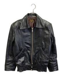 TOYS MCCOY（トイズマッコイ）の古着「TMJ2440 THE GOLDEN AGE 俺たちの勲章 レザージャケット」｜ブラック