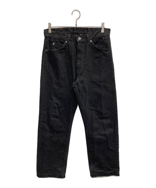 LEVI'S（リーバイス）LEVI'S (リーバイス) オレンジタブ 97年製 ボタン裏411 後染め505ブラックデニムパンツ ブラック サイズ: W33×L30の古着・服飾アイテム