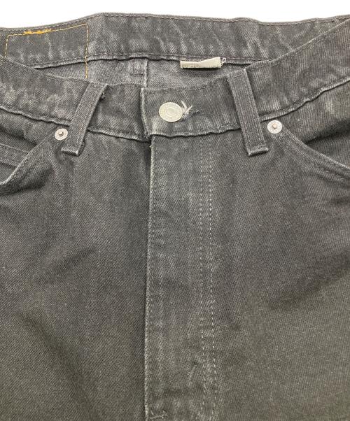 LEVI'S（リーバイス）LEVI'S (リーバイス) オレンジタブ 97年製 ボタン裏411 後染め505ブラックデニムパンツ ブラック サイズ: W33×L30の古着・服飾アイテム