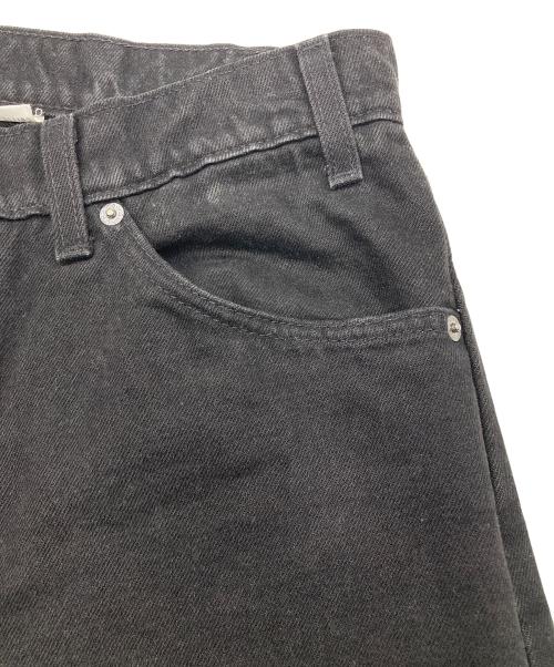 LEVI'S（リーバイス）LEVI'S (リーバイス) オレンジタブ 97年製 ボタン裏411 後染め505ブラックデニムパンツ ブラック サイズ: W33×L30の古着・服飾アイテム