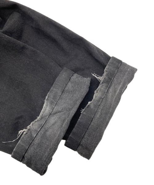 LEVI'S（リーバイス）LEVI'S (リーバイス) オレンジタブ 97年製 ボタン裏411 後染め505ブラックデニムパンツ ブラック サイズ: W33×L30の古着・服飾アイテム