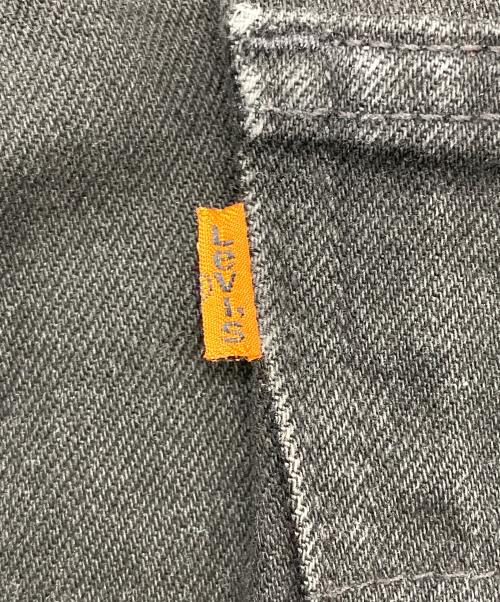 LEVI'S（リーバイス）LEVI'S (リーバイス) オレンジタブ 97年製 ボタン裏411 後染め505ブラックデニムパンツ ブラック サイズ: W33×L30の古着・服飾アイテム