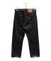 LEVI'S (リーバイス) オレンジタブ 97年製 ボタン裏411 後染め505ブラックデニムパンツ ブラック サイズ: W33×L30：8000円