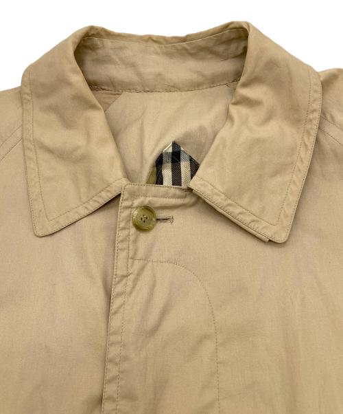 Burberry's（バーバリーズ）Burberry's (バーバリーズ) 裏ノバチェックステンカラーコート ベージュ サイズ:不明の古着・服飾アイテム