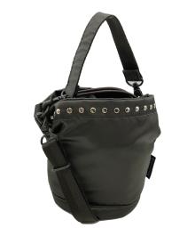 MACKINTOSH（マッキントッシュ）の古着「ANNAN BUCKET STUDS バッグ」｜カーキ