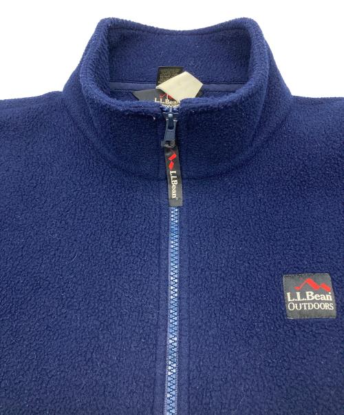 L.L.Bean OUTDOORS（エルエルビーンアウトドア）L.L.Bean OUTDOORS (エルエルビーンアウトドア) 90ｓ USA製 フリースジャケット ネイビー サイズ:Lの古着・服飾アイテム