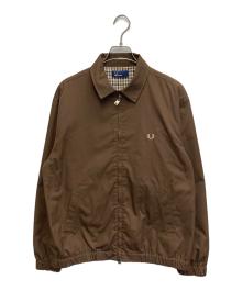 FRED PERRY（フレッドペリー）の古着「ハリントンジャケット」｜ブラウン