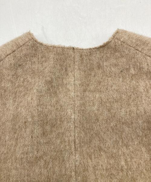 Plage（プラージュ）Plage (プラージュ) shaggy ロングベスト ベージュ サイズ:36の古着・服飾アイテム