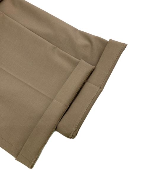 Noble（ノーブル）Noble (ノーブル) エステルツイルストレッチスラックスパンツ ベージュ サイズ:38の古着・服飾アイテム