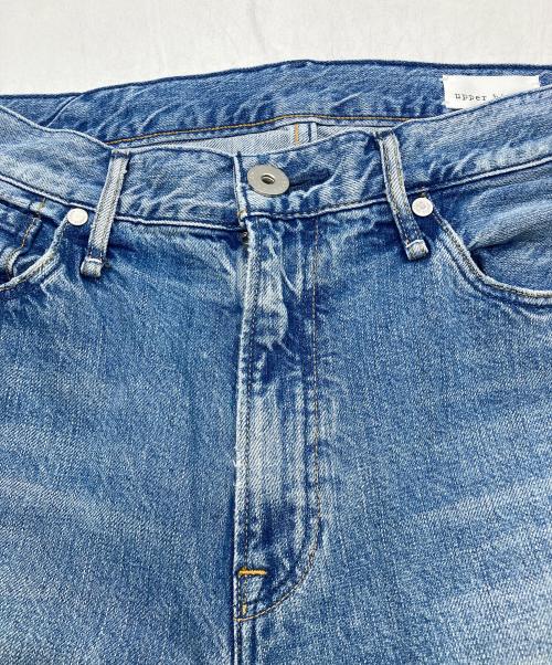upper hights（アッパーハイツ）upper hights (アッパーハイツ) IENA (イエナ) 別注 THE HIM ワイドストレートデニム インディゴ サイズ:24の古着・服飾アイテム