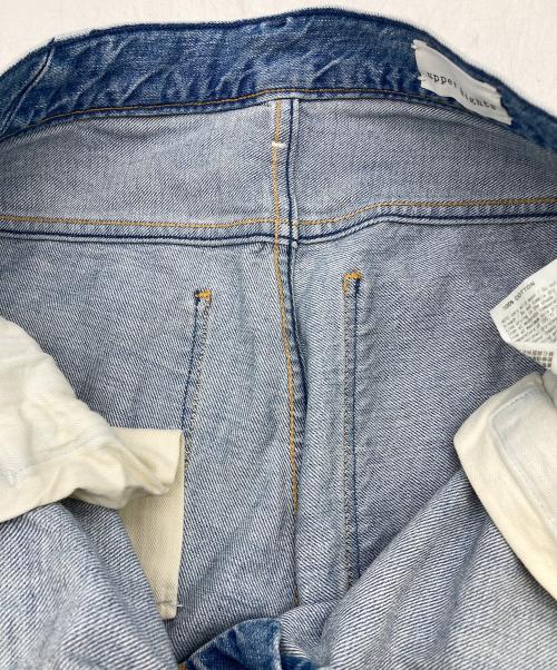 upper hights（アッパーハイツ）upper hights (アッパーハイツ) IENA (イエナ) 別注 THE HIM ワイドストレートデニム インディゴ サイズ:24の古着・服飾アイテム
