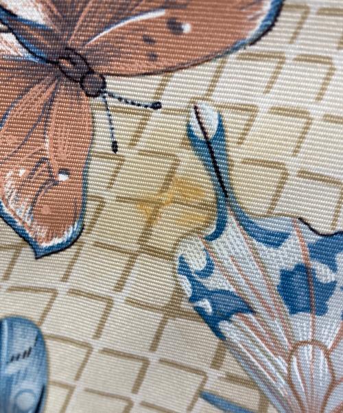 HERMES（エルメス）HERMES (エルメス) FARANDOLE/カレ90 ベージュの古着・服飾アイテム
