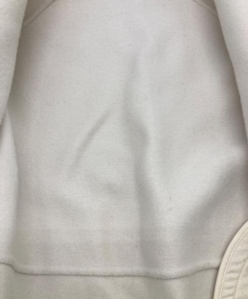 23区（ニジュウサンク）23区 (ニジュウサンク) 金釦ノーカラージャケット ベージュ サイズ:32の古着・服飾アイテム