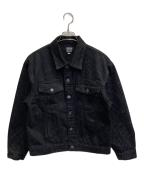 earl skateboardsアール スケートボード）の古着「BLACK 13OZ DENIM JK」｜ブラック