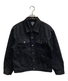 earl skateboards（アール スケートボード）の古着「BLACK 13OZ DENIM JK」｜ブラック