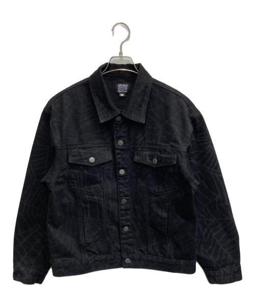 earl skateboards（アール スケートボード）earl skateboards (アール スケートボード) BLACK 13OZ DENIM JK ブラック サイズ:Sの古着・服飾アイテム