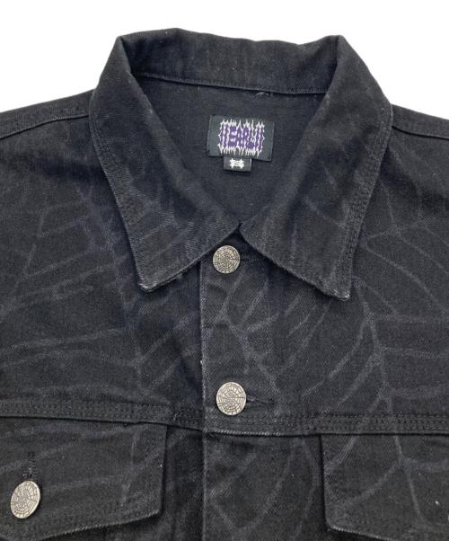 earl skateboards（アール スケートボード）earl skateboards (アール スケートボード) BLACK 13OZ DENIM JK ブラック サイズ:Sの古着・服飾アイテム