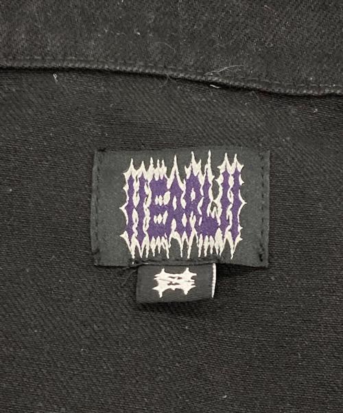 earl skateboards（アール スケートボード）earl skateboards (アール スケートボード) BLACK 13OZ DENIM JK ブラック サイズ:Sの古着・服飾アイテム