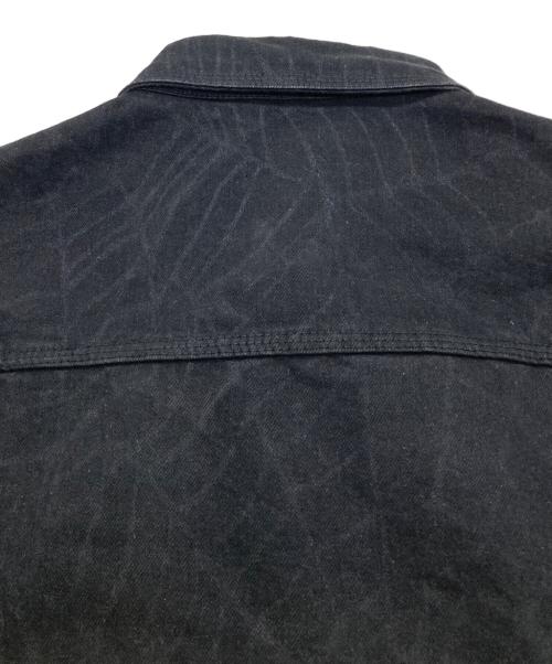 earl skateboards（アール スケートボード）earl skateboards (アール スケートボード) BLACK 13OZ DENIM JK ブラック サイズ:Sの古着・服飾アイテム