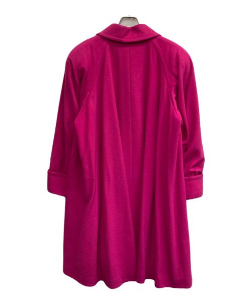 Yves Saint Laurent（イヴサンローラン）Yves Saint Laurent (イヴサンローラン) ウールコート ピンク サイズ:9A3の古着・服飾アイテム