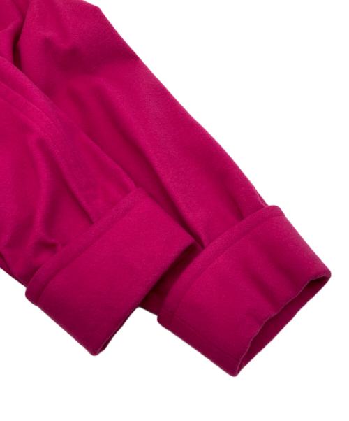 Yves Saint Laurent（イヴサンローラン）Yves Saint Laurent (イヴサンローラン) ウールコート ピンク サイズ:9A3の古着・服飾アイテム