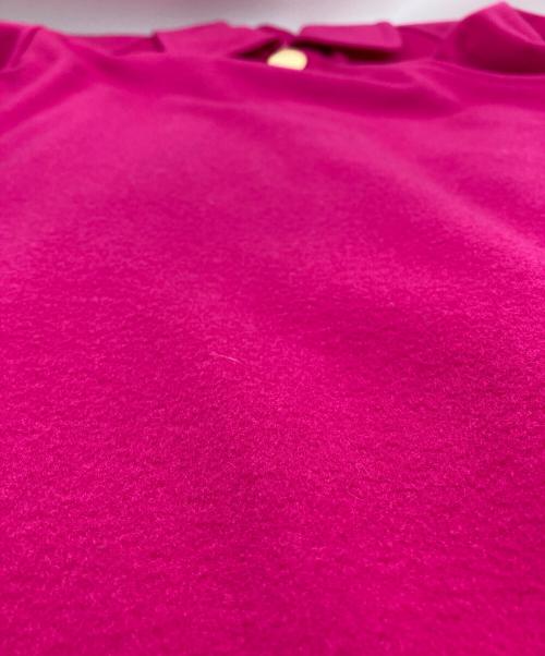 Yves Saint Laurent（イヴサンローラン）Yves Saint Laurent (イヴサンローラン) ウールコート ピンク サイズ:9A3の古着・服飾アイテム