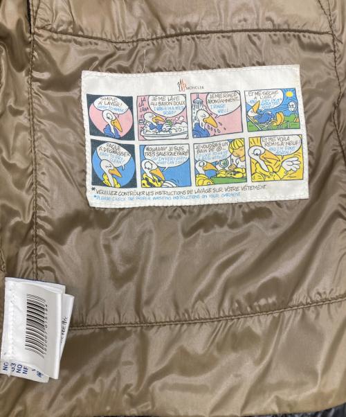 MONCLER（モンクレール）MONCLER (モンクレール) ダウンベスト/TIBET ブラック サイズ:1（S）の古着・服飾アイテム