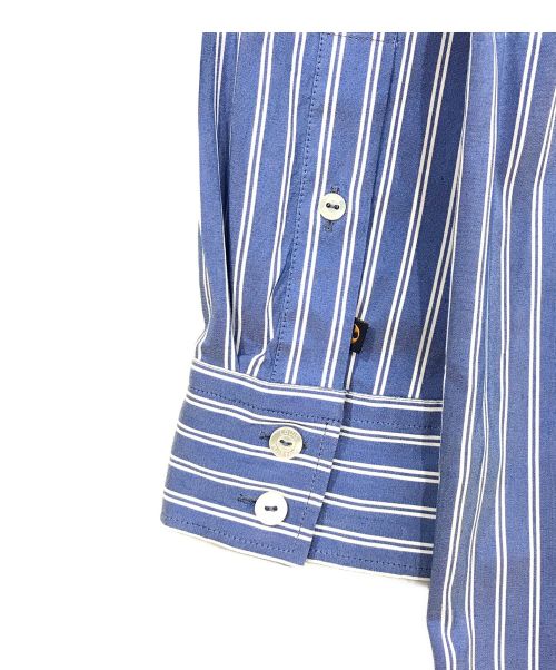 LOUIS VUITTON（ルイ ヴィトン）LOUIS VUITTON (ルイ ヴィトン) ストライプシャツワンピース ブルー サイズ:SIZE　38の古着・服飾アイテム