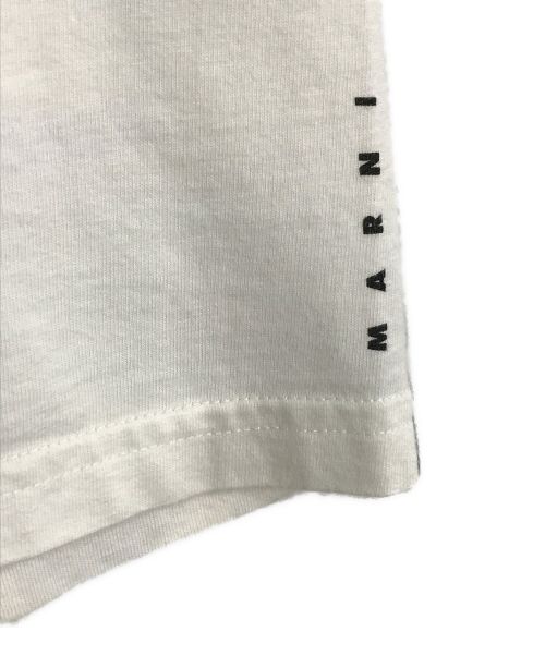 MARNI（マルニ）MARNI (マルニ) フラワープリントTシャツ ホワイト サイズ:SIZE 46の古着・服飾アイテム