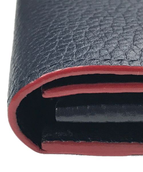 LOUIS VUITTON（ルイ ヴィトン）LOUIS VUITTON (ルイ ヴィトン) ポルトフォイユ・カプシーヌ ネイビーの古着・服飾アイテム