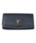 LOUIS VUITTON（ルイ ヴィトン）の古着「ポルトフォイユ・カプシーヌ」｜ネイビー