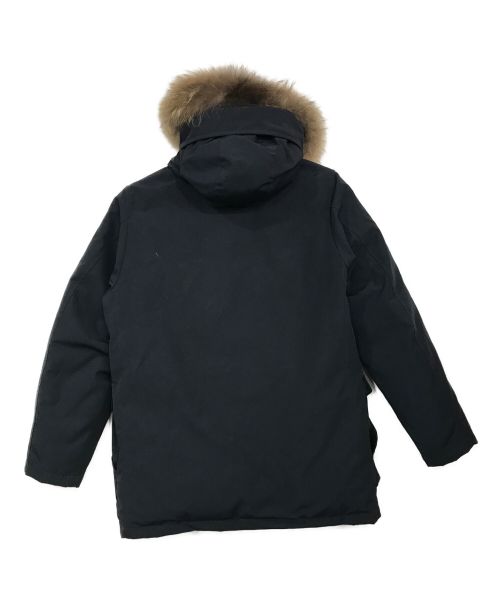 DANTON（ダントン）DANTON (ダントン) タッサーラクーンファー付きダウン ネイビー サイズ:SIZE 40の古着・服飾アイテム