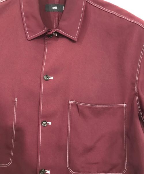 HARE（ハレ）HARE (ハレ) シャツ ボルドー サイズ:SIZE Sの古着・服飾アイテム