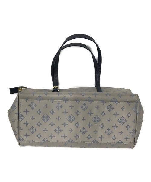 russet（ラシット）russet (ラシット) トートバッグ ベージュ×ネイビーの古着・服飾アイテム