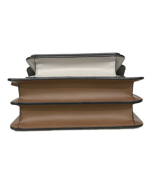 MARNI（マルニ）MARNI (マルニ) TRUNKショルダーバッグ カーキ×ブラウンの古着・服飾アイテム