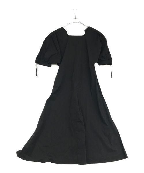 qualite（カリテ）qualite (カリテ) ドロストスリーブワンピース ブラック サイズ:SIZE　36の古着・服飾アイテム