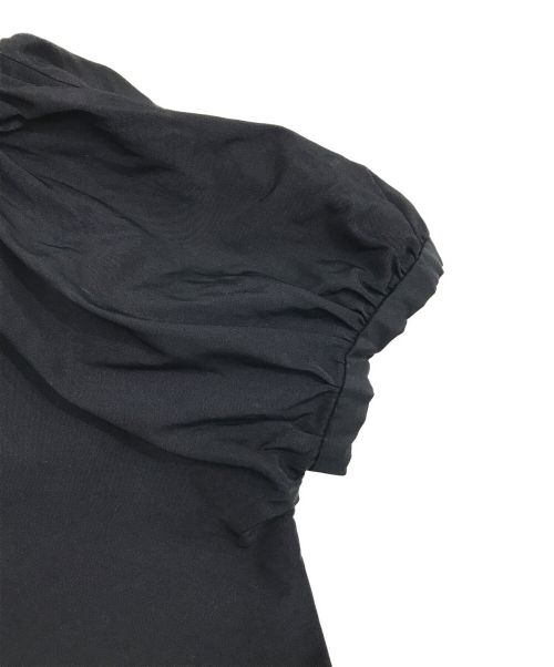 JIL SANDER NAVY（ジルサンダー ネイビー）JIL SANDER NAVY (ジルサンダー ネイビー) Vネックワンピース ネイビー サイズ:SIZE 34の古着・服飾アイテム