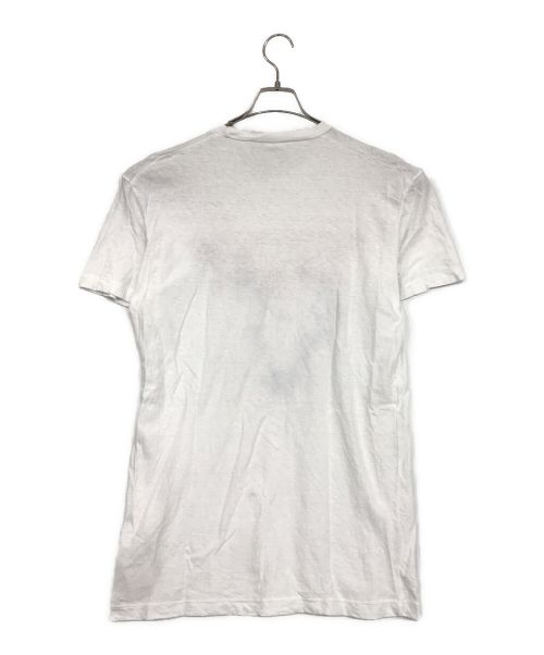 DSQUARED2（ディースクエアード）DSQUARED2 (ディースクエアード) プリントTシャツ ホワイト サイズ:SIZE　XLの古着・服飾アイテム