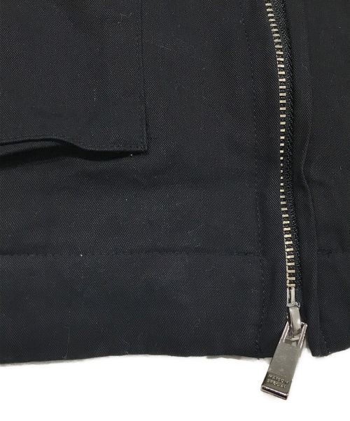 MAISON SPECIAL（メゾンスペシャル）MAISON SPECIAL (メゾンスペシャル) コンパクトテンセルツイルプライムオーバーショートスリーブブルゾン ブラック サイズ:SIZE Mの古着・服飾アイテム