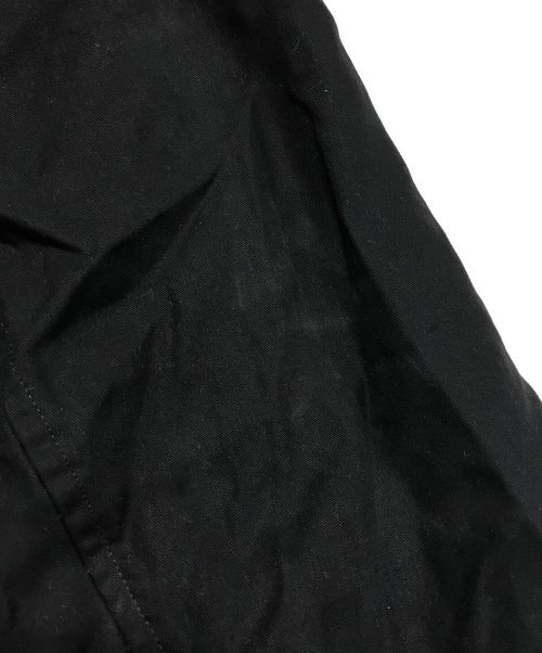 MAISON SPECIAL（メゾンスペシャル）MAISON SPECIAL (メゾンスペシャル) コンパクトテンセルツイルプライムオーバーショートスリーブブルゾン ブラック サイズ:SIZE Mの古着・服飾アイテム