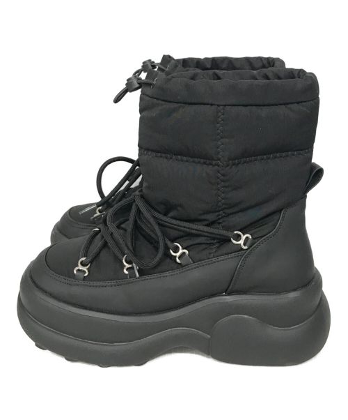 LAGUA GEM（ラグアジェム）LAGUA GEM (ラグアジェム) QUILTING スノーブーツ ブラック サイズ:SIZE Mの古着・服飾アイテム
